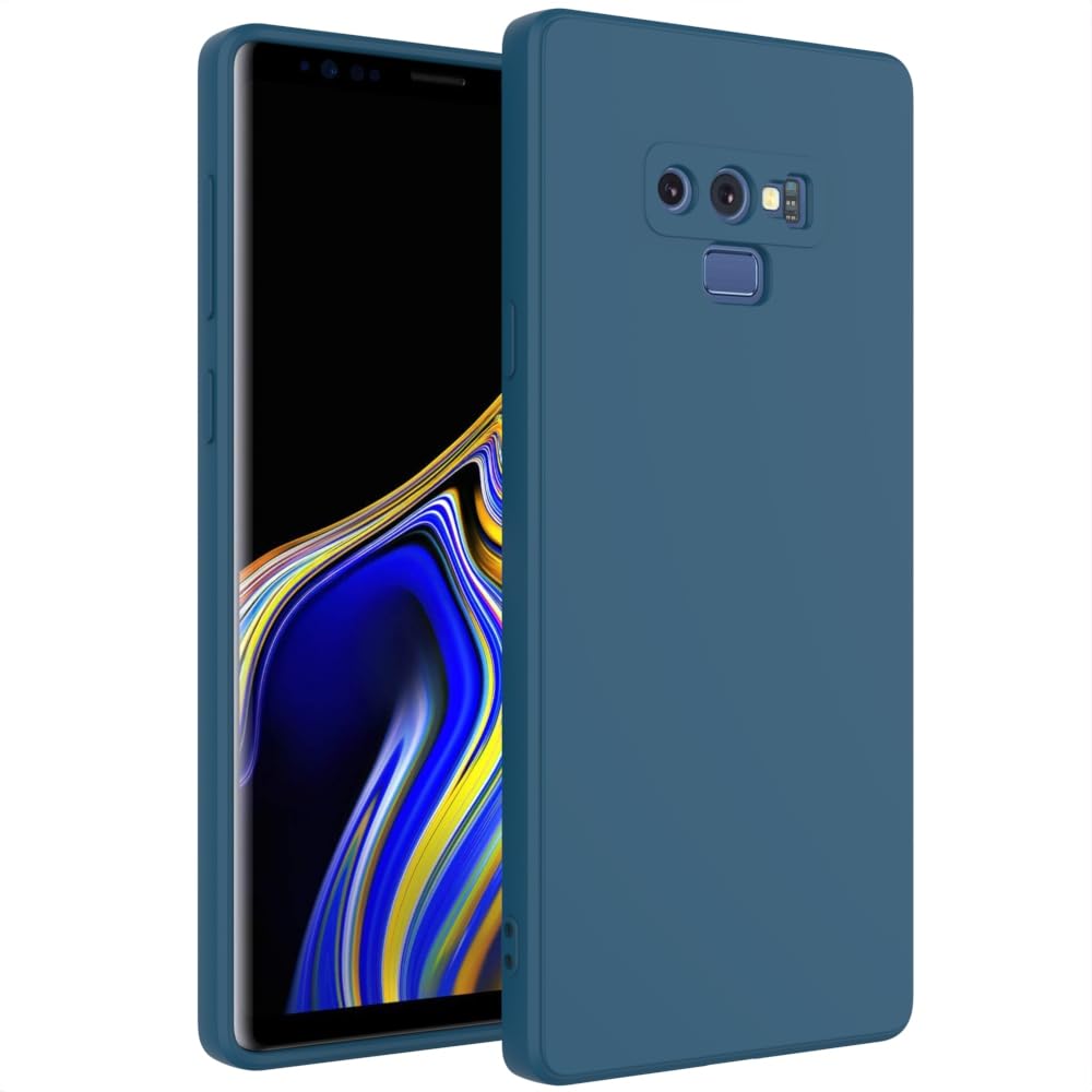 Wogroo For Samsung Galaxy Note 9 Case Dark Blue, Scratch Resistant With Soft Touch, Slim Thin Phone Cover For Samsung Galaxy Not