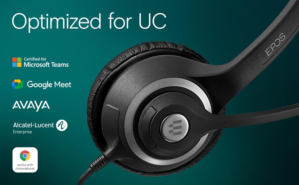 Sennheiser Sc 260 Usb Ms Ii (506483)   Single Sided Business Headset | For Skype For Business, Softphone, And Pc | With Hd Sound