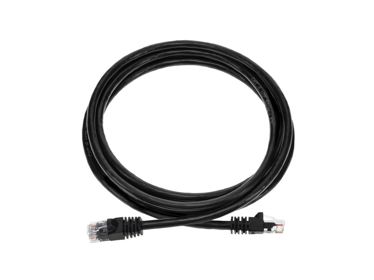 Monoprice Cat6 Ethernet Patch Cable   Network Internet Cord   Rj45, Stranded, 550Mhz, Utp, Pure Bare Copper Wire, 24Awg, 7Ft, Bl