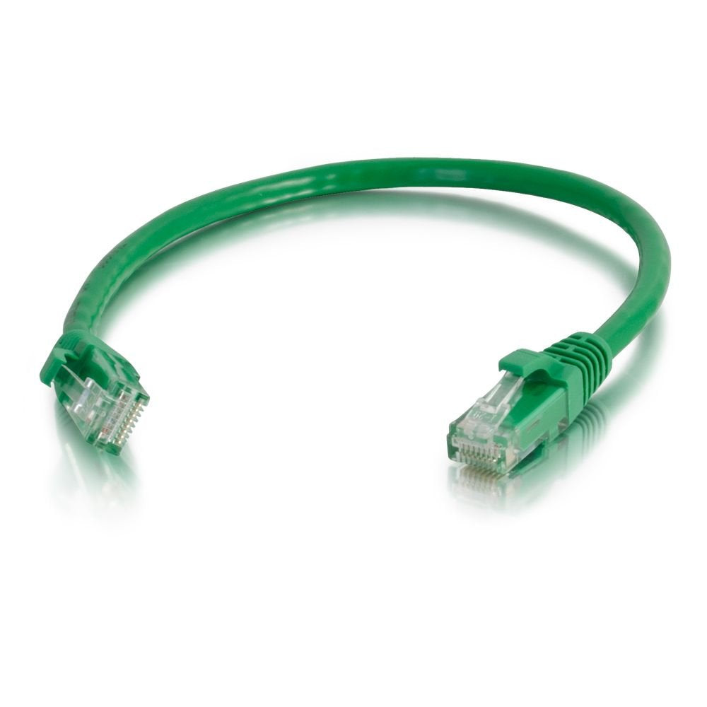 C2G/Cables To Go 15185 Cat5E Snagless Unshielded (Utp) Network Patch Cable, Green (5 Feet/1.52 Meters)