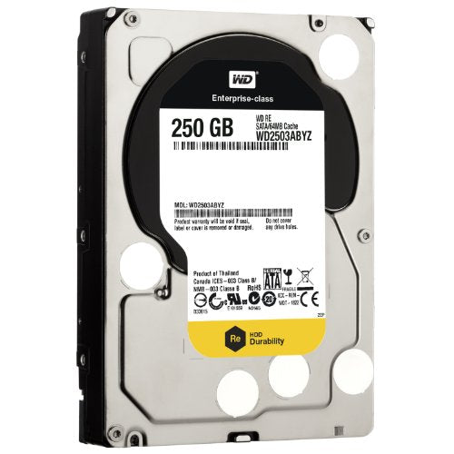 Wd 250 Gb Wd Re Sata Iii 7200 Rpm 64 Mb Cache Bulk/Oem Enterprise Hard Drive Wd2503Abyz
