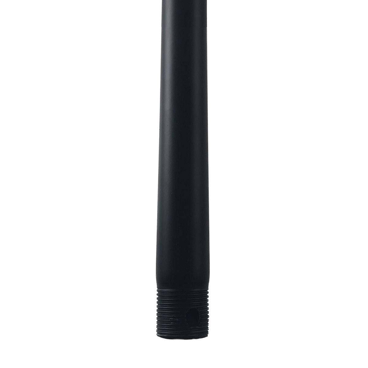 72In Ceiling Fan Extension Downrod In Matte Black For Modern Forms Smart Fans