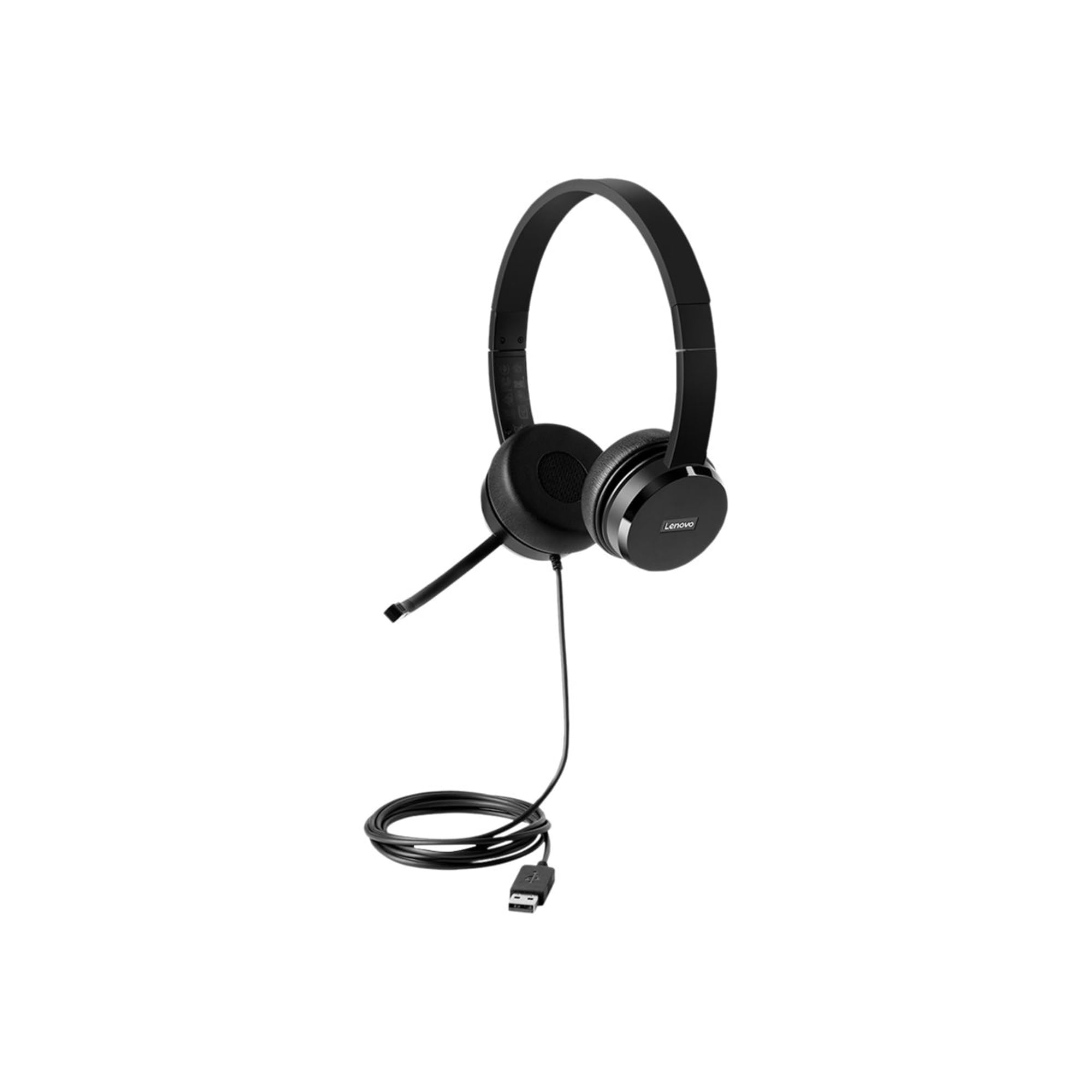 Lenovo 100 Headset   Stereo   Usb   Wired   Over The Head   Binaural