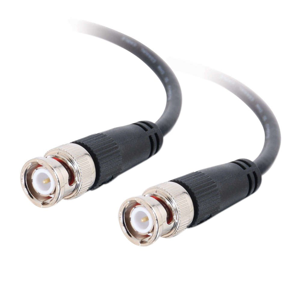 C2G 03183 Rg58 Bnc Thinnet Coax Cable Black (8 Feet 2.43 Meters)