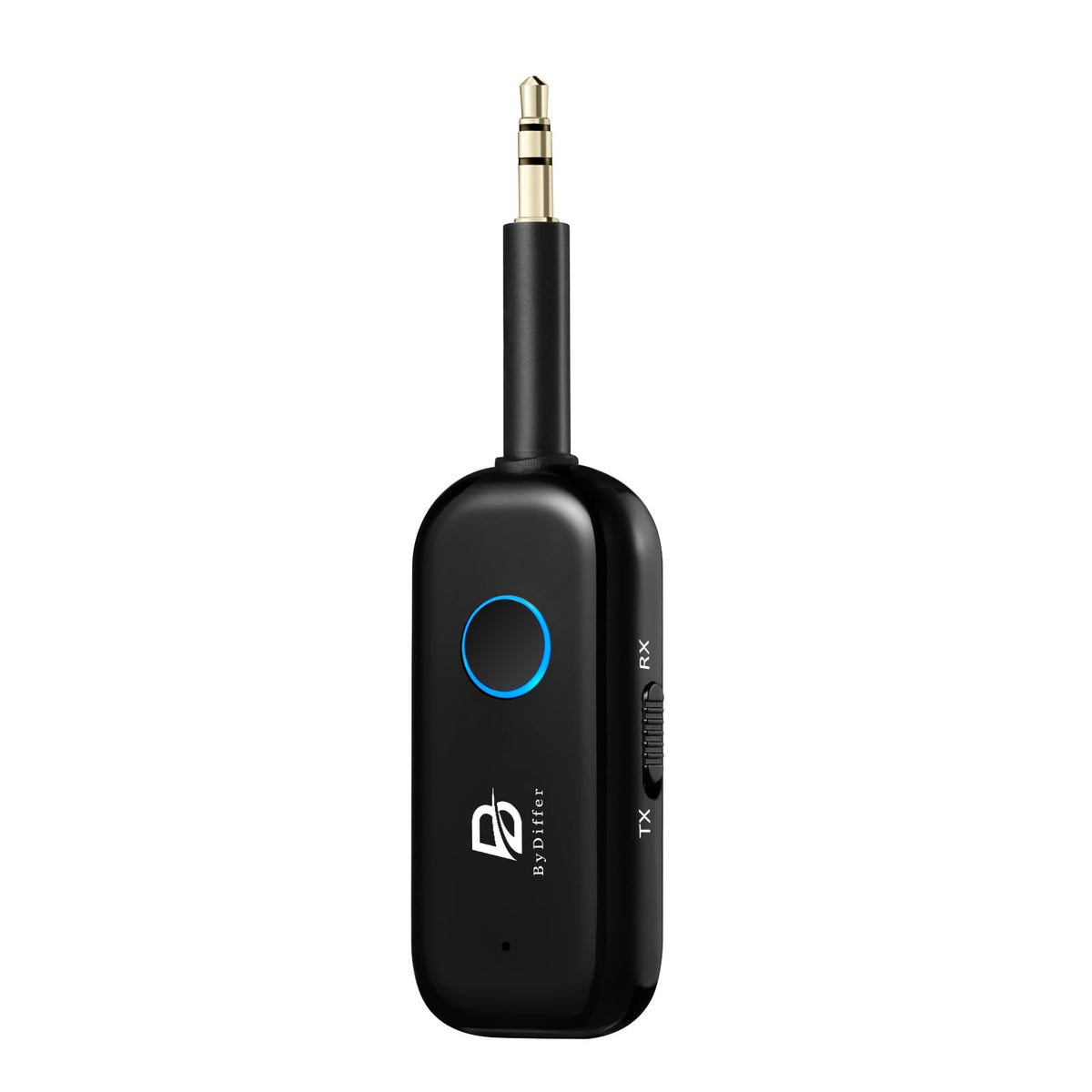 Bluetooth 5.2 Audio Transmitter Receiver For Tv To 2 Headphones, Bydiffer Wireless Dual Link 3.5Mm Jack Aptx Low Latency Aux Blu