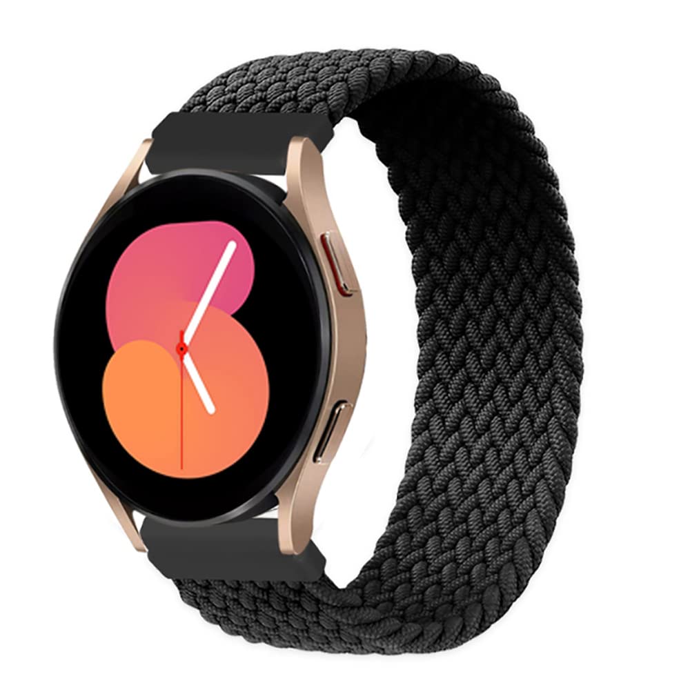 Leisurebands Stretch Braided Nylon Watch Band Compatible For Samsung Galaxy Watch 4 40Mm 44Mm4 Classic 46Mm 42Mm3 41Mmactive 2,