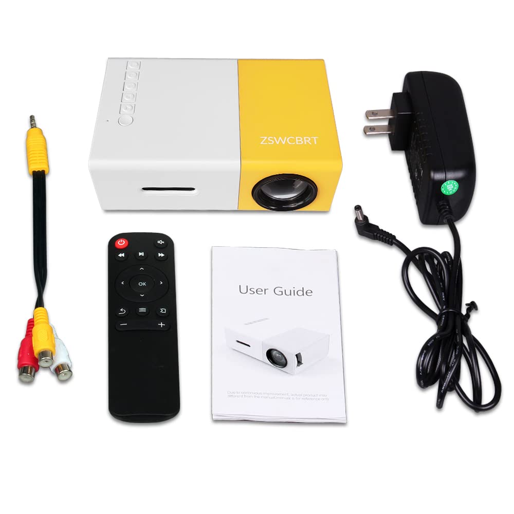 Portable Mini Projectors Led Micro Projector 1080P Home Party Meeting Theater Projector Wireless Connect Phones?Newest Upgraded