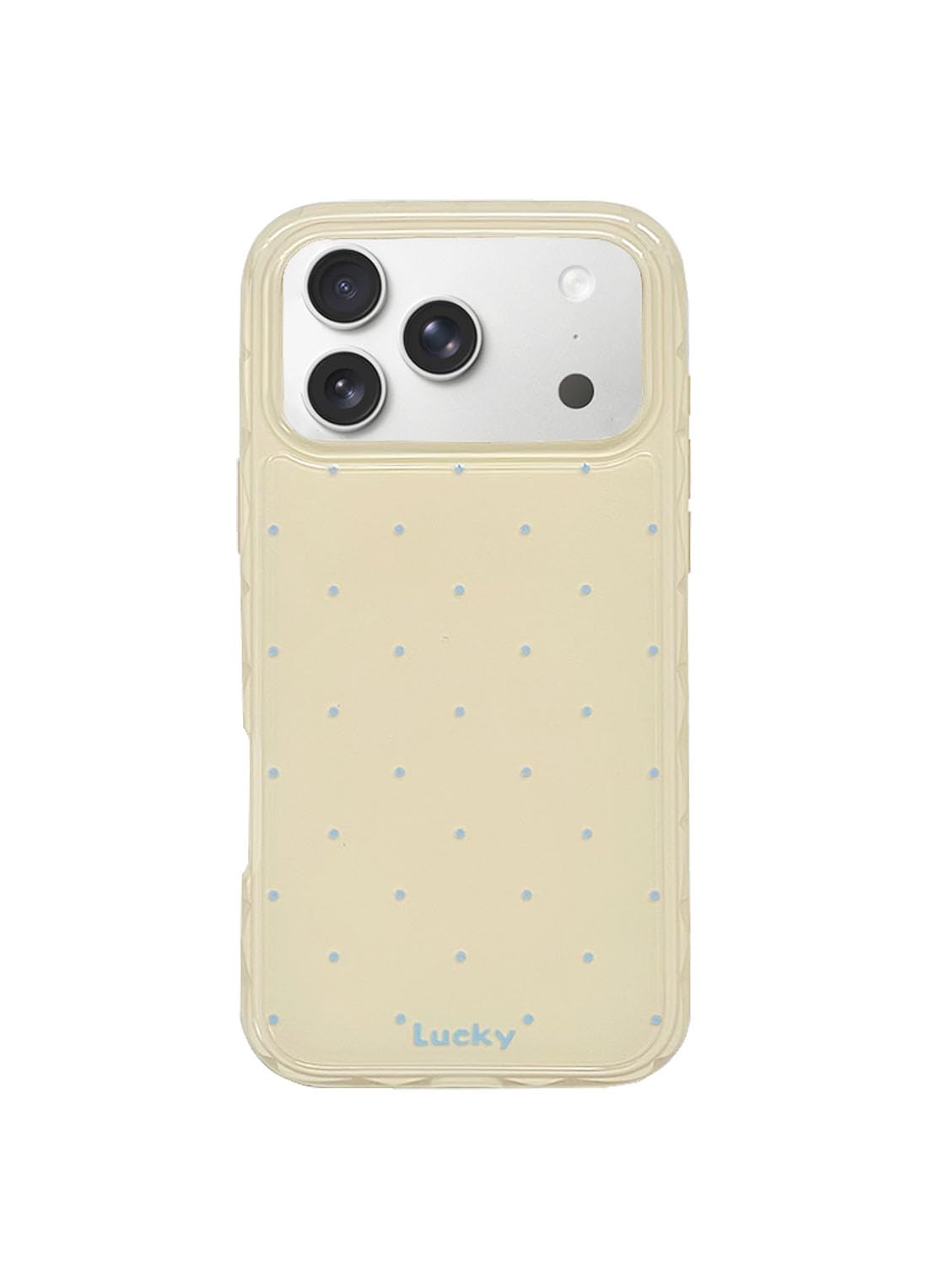 Dwginnt for iPhone 17 Pro Max Cute Polka Dot Phone Case Soft TPU Slim Durable Protective Aesthetics Design Cover for Girls Women