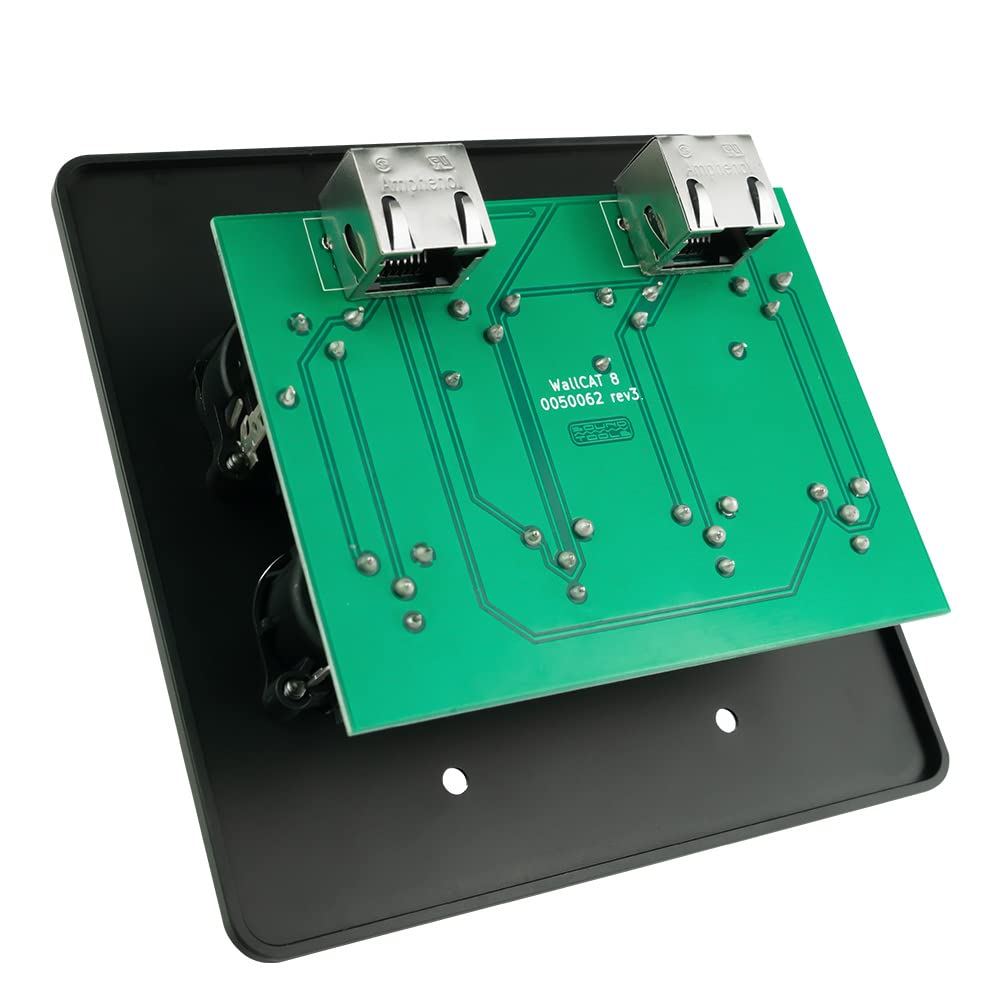Wallcat 8   Analog, Aes3, Dmx And Intercom 4 Channel Wall Plate No Solder Required