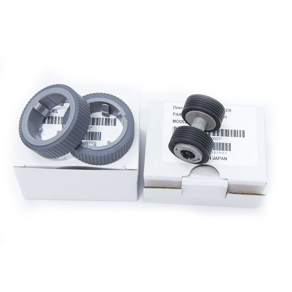 Yanzeo Pa03670 0001 Pa03670 0002 Scanner Brake And Pick Roller Set For Fi 7160 Fi 7180 Fi 7260 Fi 7280 With Clean Wipe