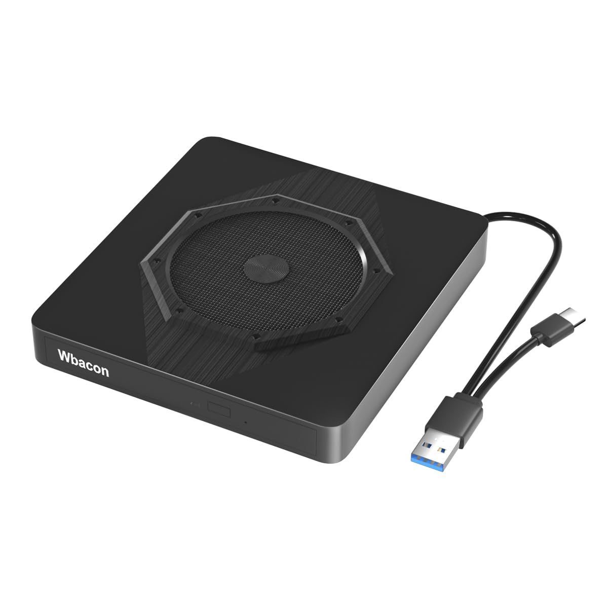 External Cd Dvd Drive, Usb 3.0 & Type C Portable Cd Dvd Burner, +/ Rw Cd Rom External Dvd Drive For Laptop, Cd Player For Laptop