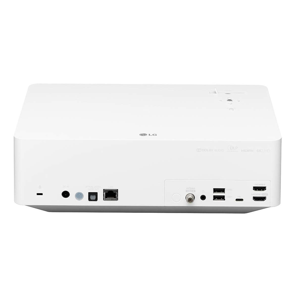 Lg Cinebeam Uhd 4K Projector Hu70La - Dlp Home Theater Smart Projector With Alexa Built-In, White