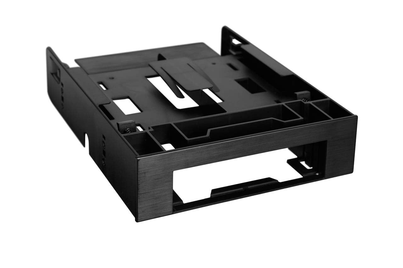 ICY DOCK Dual 2 Bay 2.5 inch HDD/SSD & 1 x 3.5 HDD/Device Front Bay to 5.25 Bay SSD Mounting Bracket Adapter | FlexFIT Trio M