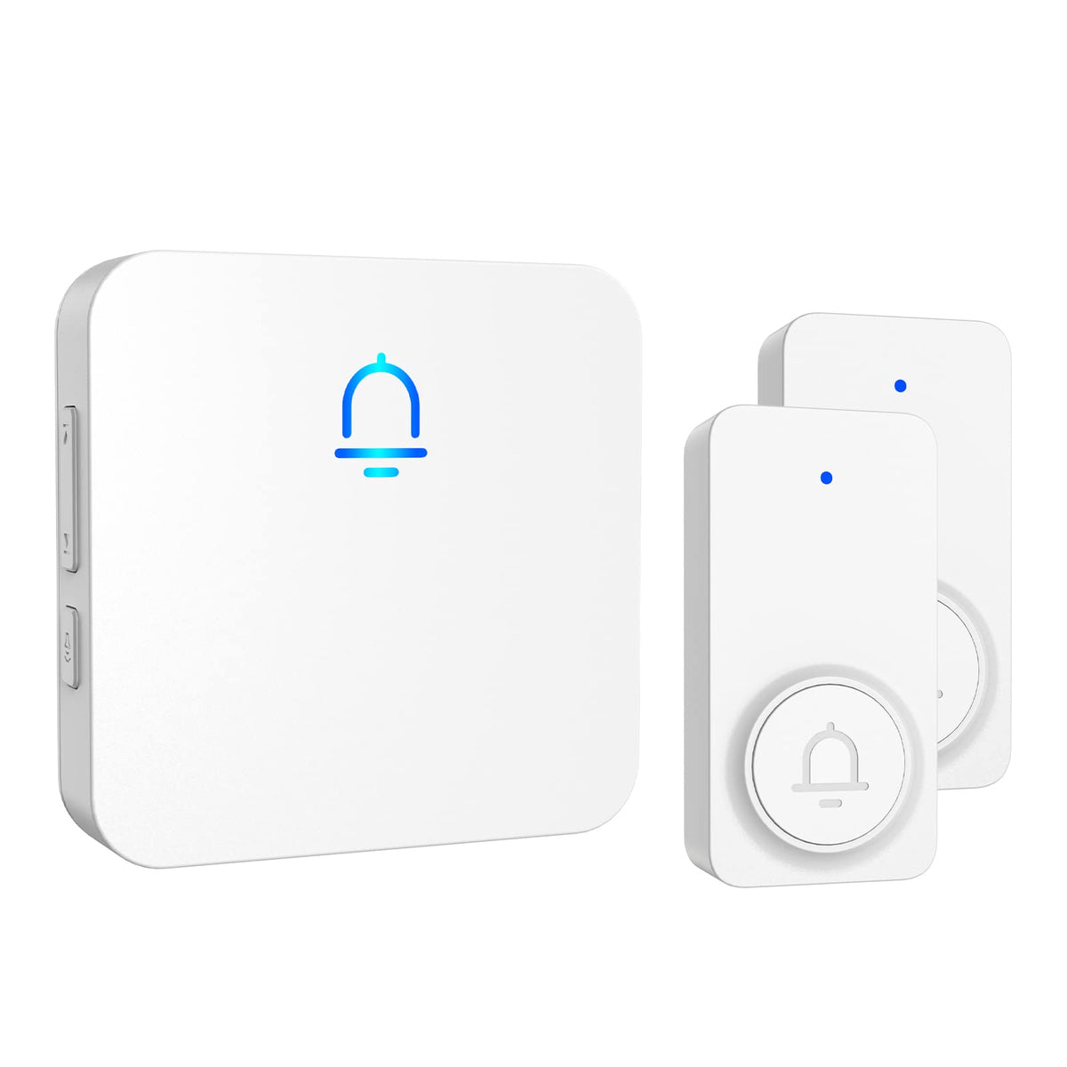 Secrui Wireless Doorbell 2 Buttons   Hassle Free Installation, 1000Ft Range, Adjustable Volume, Waterproof Design, 32 Melodies  