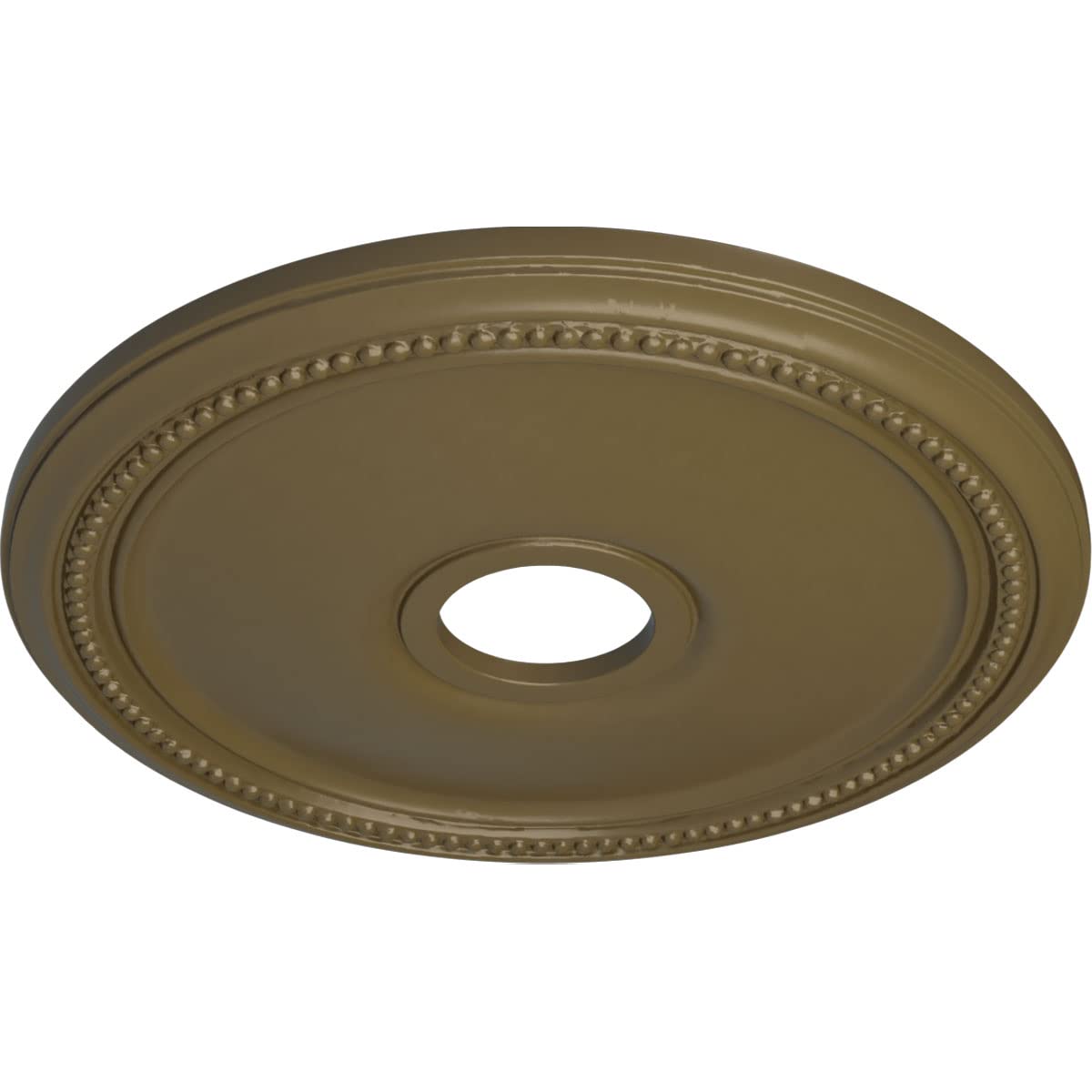 Ekena Millwork Cm18Dimmf Diane Ceiling Medallion, 18Od X 3 5/8Id X 1 1/8P (Fits Canopies Up To 5 3/8), Hand-Painted Mississippi