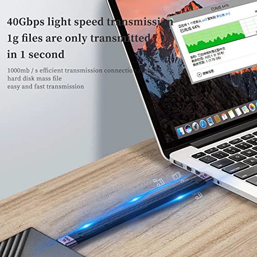 Apexsun Short Usb C Cable,Usb C To C 0.4 Ft Flexible Cable Support Thunderbolt 4/3,Usb4, Pd 100W Quick Charge,8K Video,40Gbps Da
