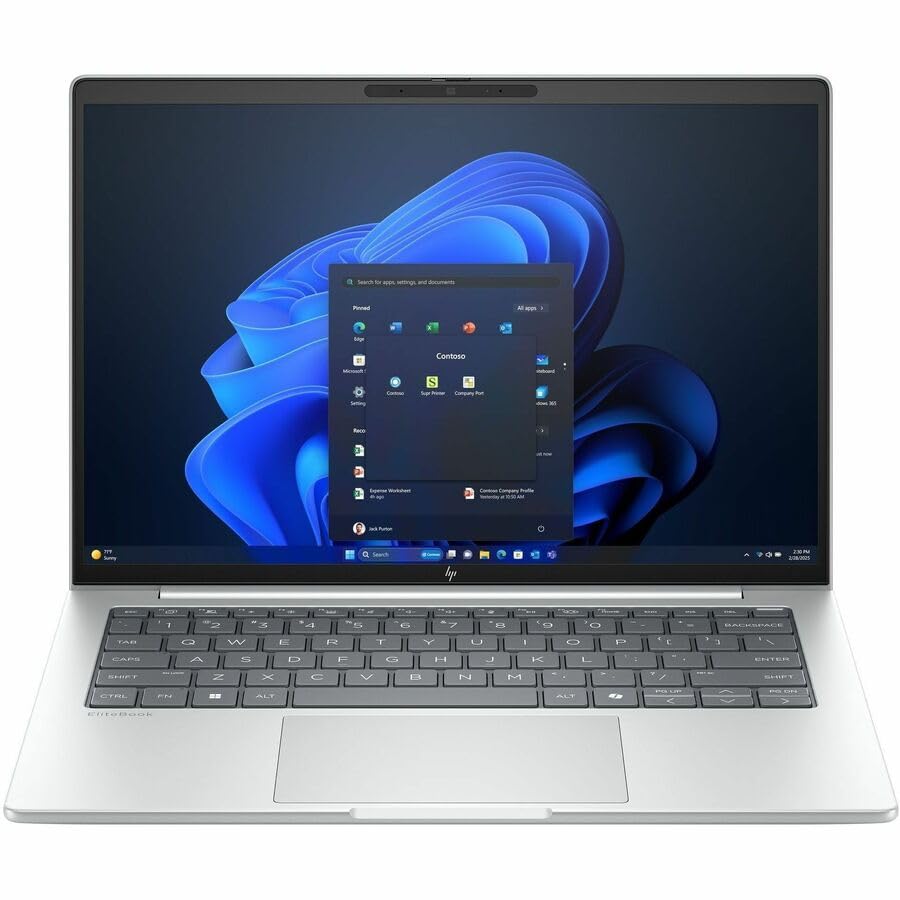 HP EliteBook 8 G1i 14 Notebook - WUXGA - 60 Hz - Intel Core Ultra 5 235U - vPro Technology - 16 GB - 512 GB SSD - English Keyboa