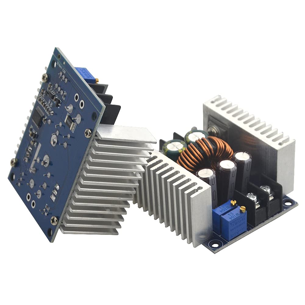 XINGYHENG 2Pcs 20A 300W Buck Converter Module DC 6-40V to 1.2-36V Adjustable Voltage Current with Short Circuit Protection