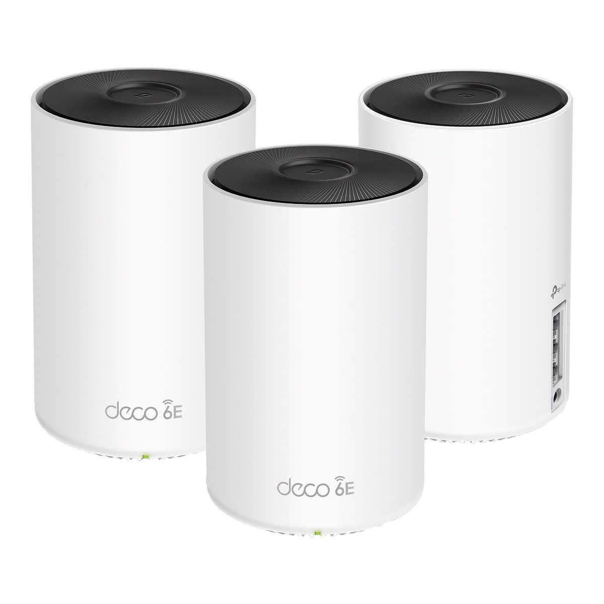 Tp Link Deco Axe5300 Wi Fi 6E Tri Band Whole Home Mesh Wi Fi System, 3 Pack