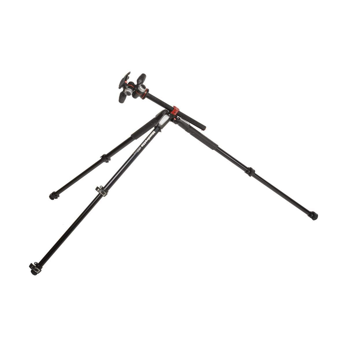 Manfrotto 055 3 Section Aluminum Tripod With 3 Way Head