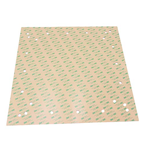 Cr10 S5 Silicone Heater Pad 508 X 508Mm 20'' X 20'' Heated Bed W/ 24 Holes For Creality Cr 10 S5 3D Printer Large Print Bed, Adh