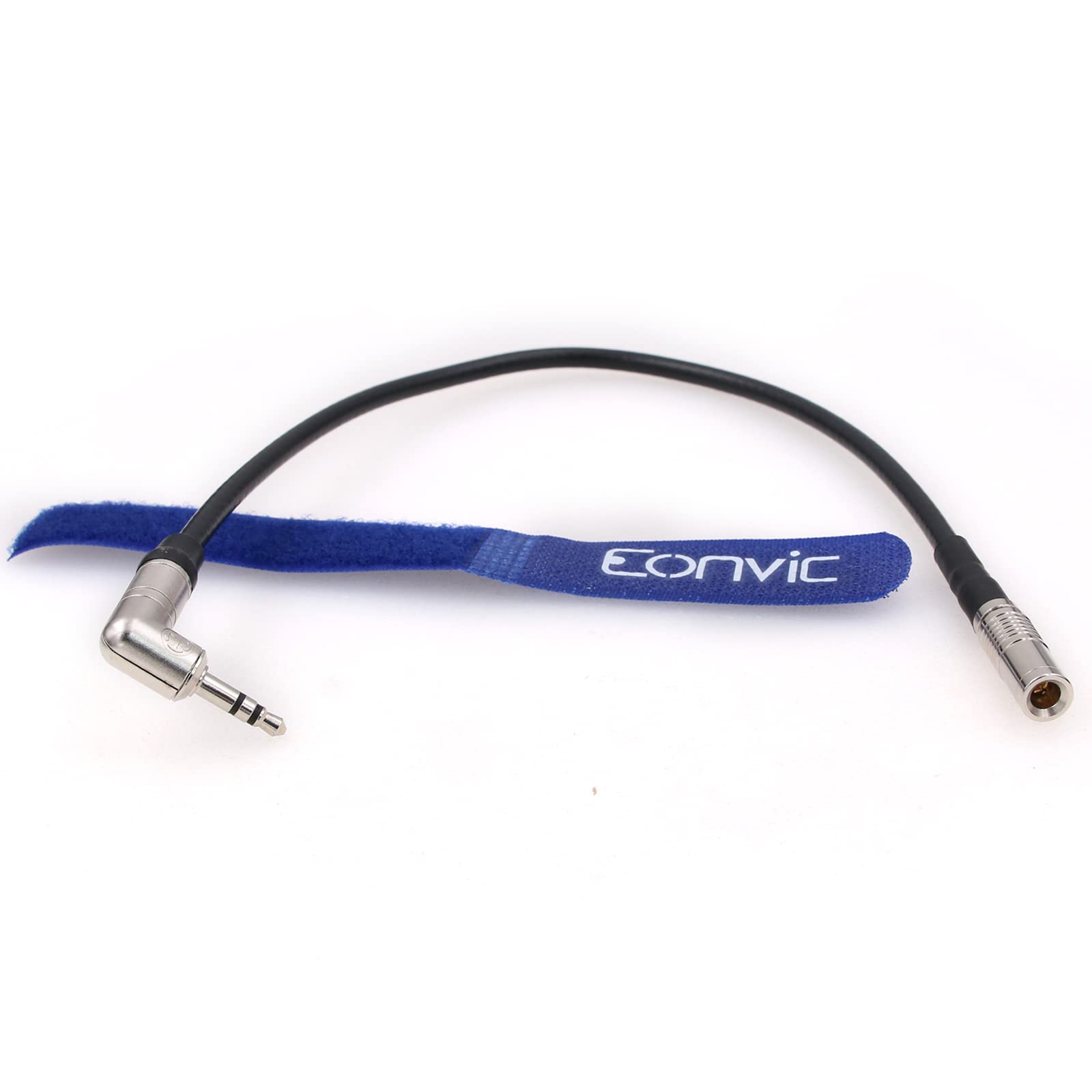 Eonvic Timecode Cable For Canon R5C Tentacle Sync Din1.0/2.3 To 3.5 Mm Trs Right Angle