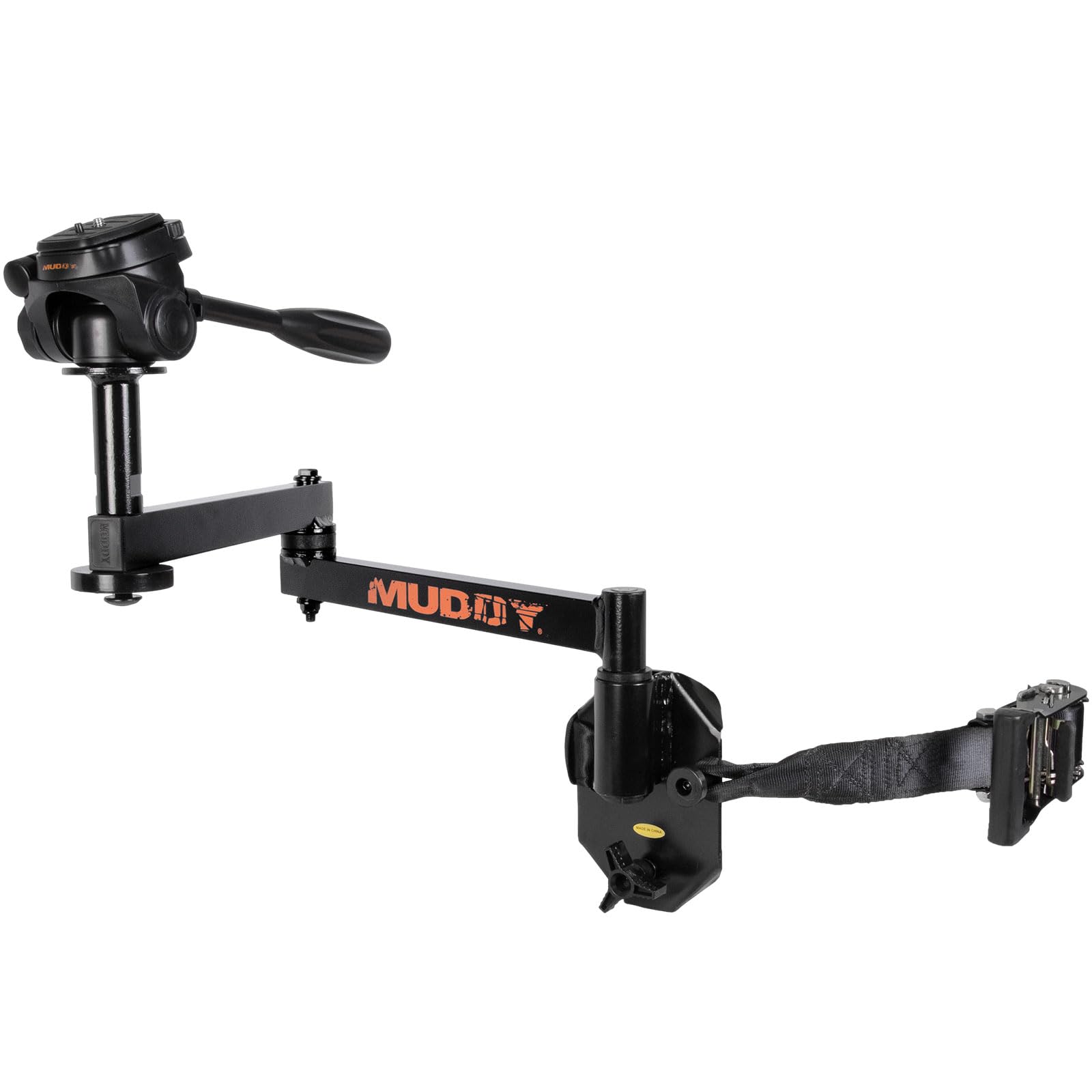 MUDDY Hunt Hard Compact Durable Aluminum Lightweight Ergonomic Portable EasytoInstall Silent Outdoor Camera Arm | 24 inch Reach wi