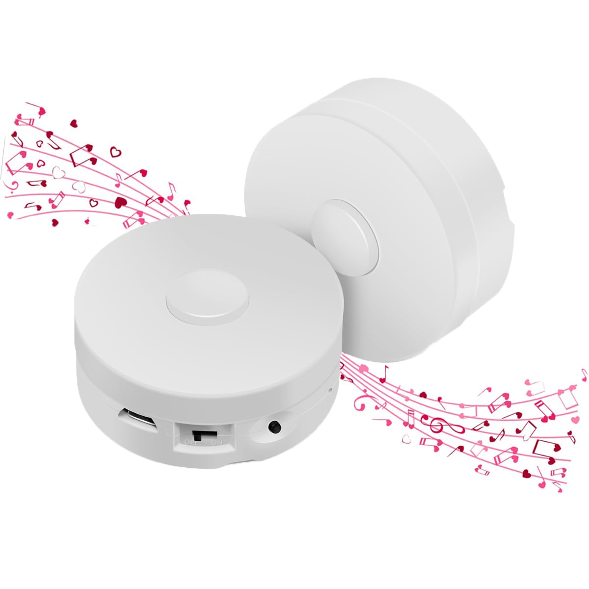 Xlw 195 Seconds Message Voice Recorder, Voice Recording Button Record Custom Messages For Plush Toy, Stuffed Bear, Baby Doll Toy