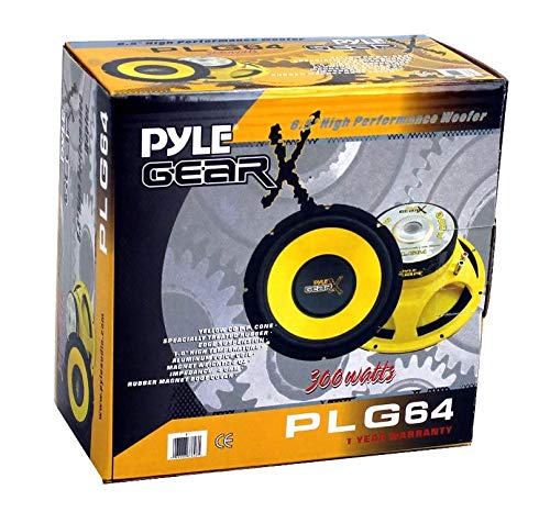 Pyle 6.5'' Midrange Speaker 150W Rms/300W Max 4 Ohm (Each)