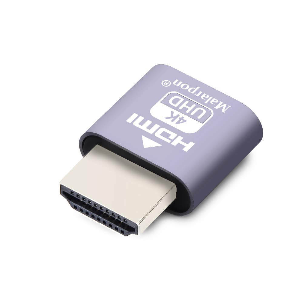 Hdmi Dummy Plug Fit Headless Display Emulator Ddc Edid Headless Ghos With Windows Mac Osx Linux Great For Graphics Acceleration