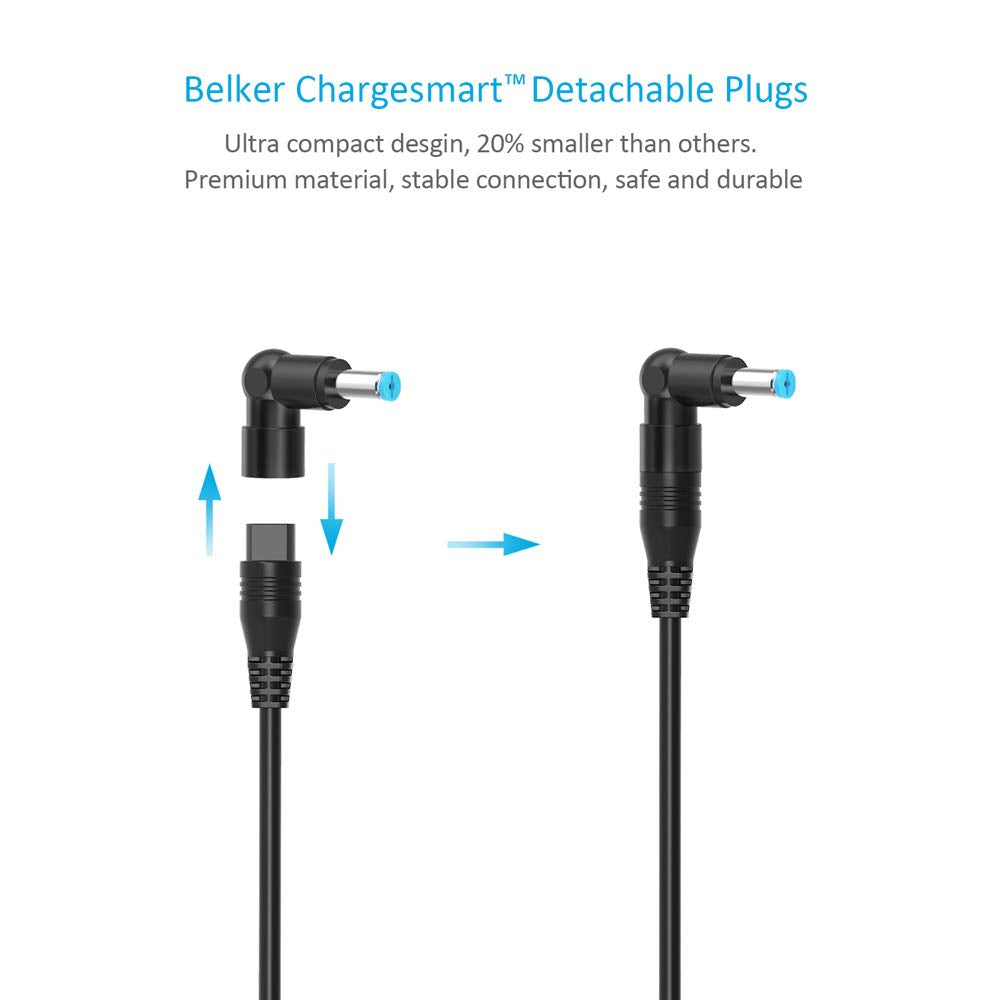 Belker 45W 65W Universal Laptop Charger Ac Power Adapter For Hp Dell Acer Asus Lenovo Ibm Toshiba Compaq Samsung Sony Fujitsu No