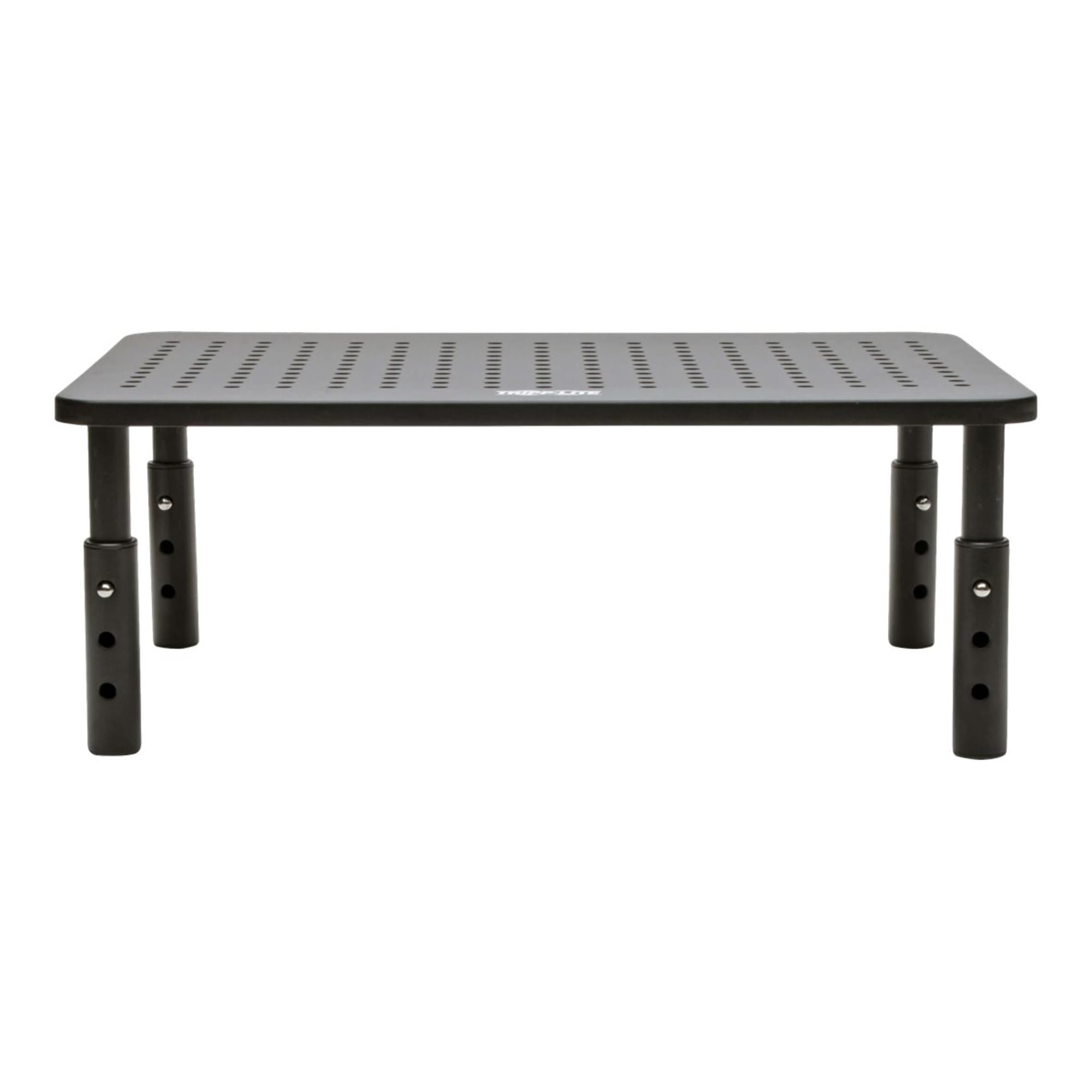 Tripp Lite Computer Monitor Stand, Adjustable Height, 14 X 9 In., Metal, Black (Mr1411M)