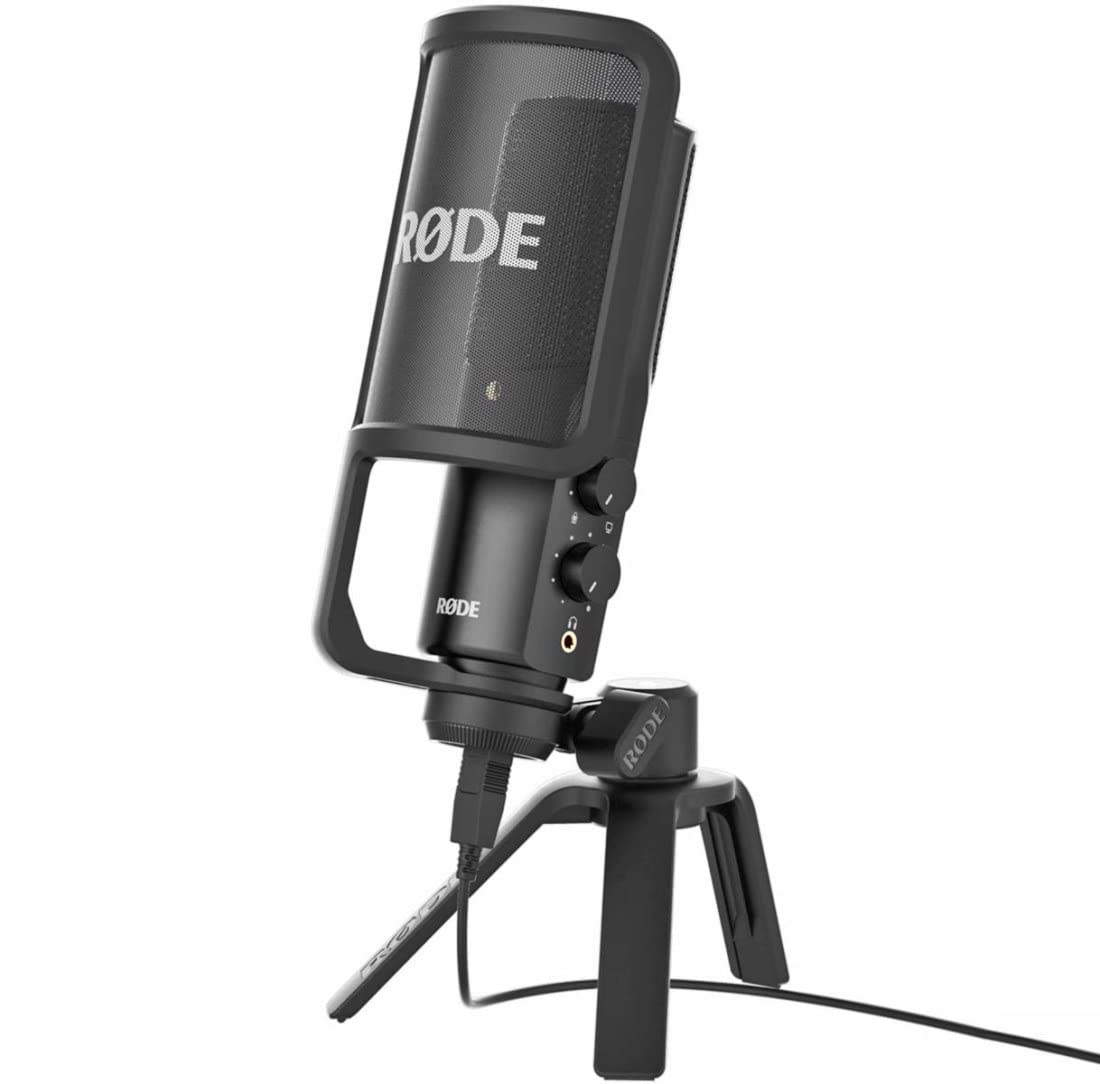 Rode Ntusb Versatile Studio-Quality Usb Microphone Bundle. Value Kit With Acc