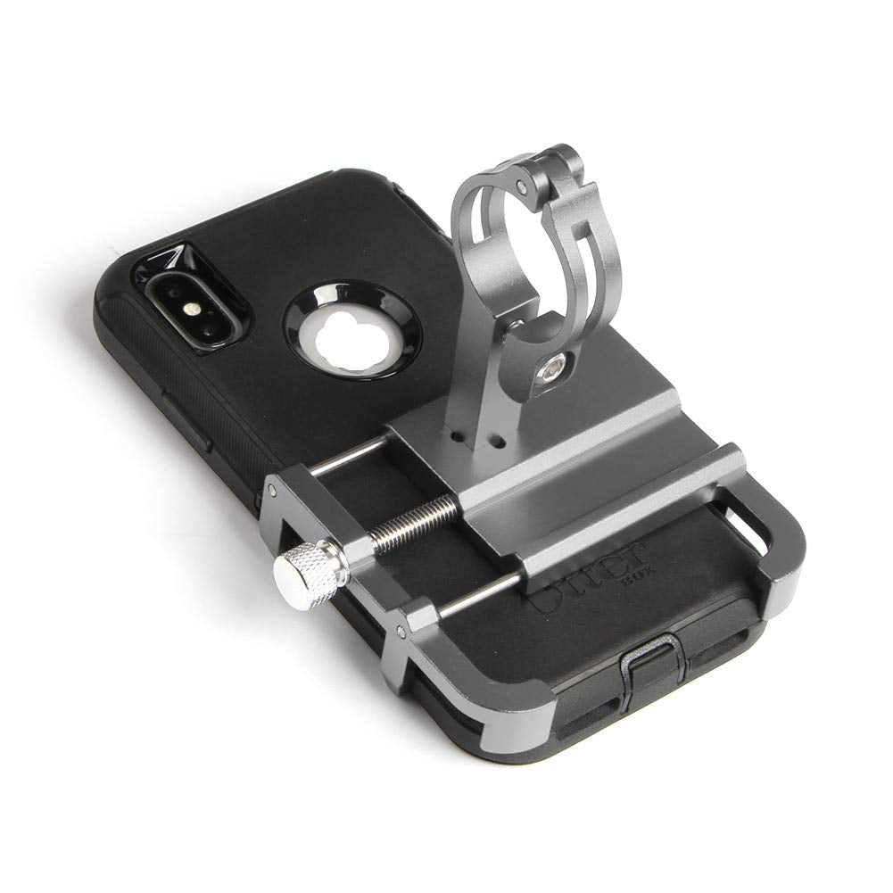 Gub Thick Case Design Bike & Motorcycle Phone Mount Handlebar Holder Adjustable Compatible With Iphone Xr Xs 7S 8 Plus,Compatibl