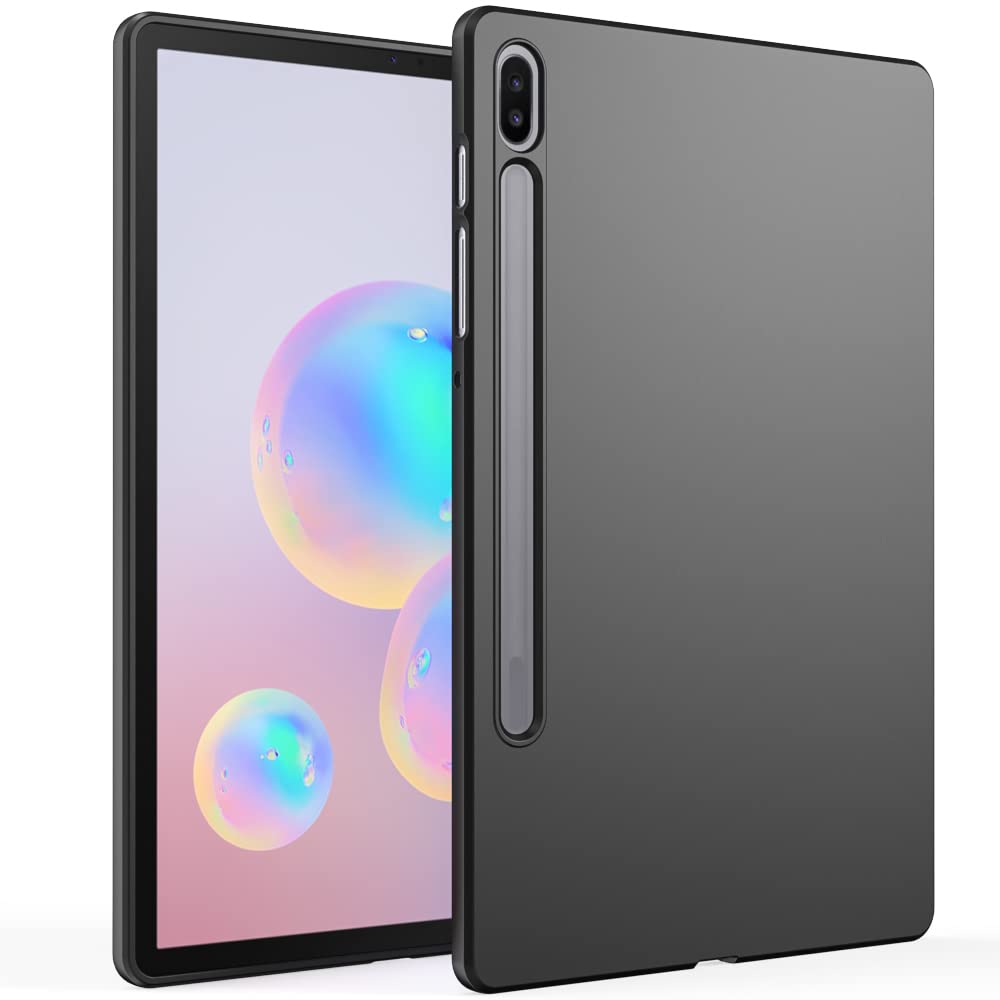 Samsung Galaxy Tab S6 10.5 Case   Thin & Soft Protective Cover For Samsung Galaxy Tab S6 10.5 Inch (2019 Release), Black