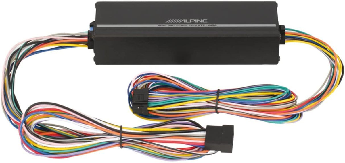 Alpine Ktp 445A Ktp 445 Head Unit In Line Power Amplifier, Black