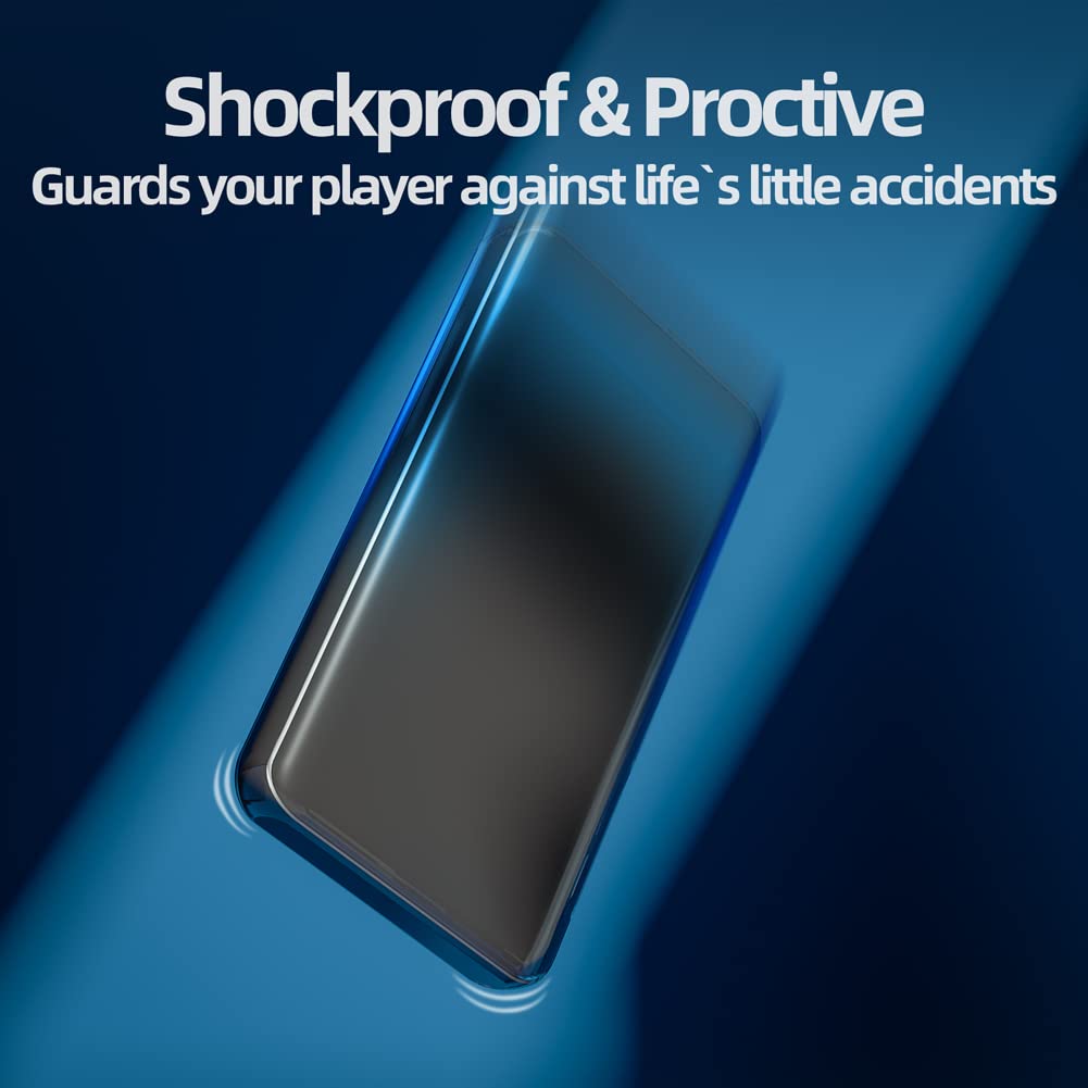 Innioasis G1 G3 Mp3 Player Case, Clear Case For Mp3 Player Anti Scratch Shock Absorption 4.0 Inch Case Crystal Clear