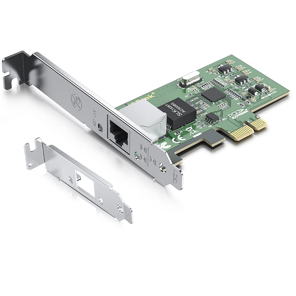 Gigabit Pcie Nic With Intel 82574L Chip, 1Gb Network Card Compare To Intel Expi9301Ct/ Expi9301Ctblk Nic, Single Rj45 Port, Pci