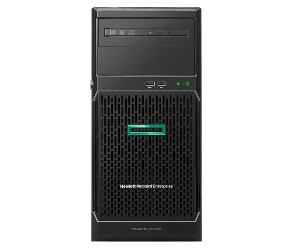Hp Proliant Ml30 Gen10 Tower Server Bundle With Intel Xeon E-2124, 16Gb Ddr4, 2Tb Sata, Raid, And 16Gb Usb Drive