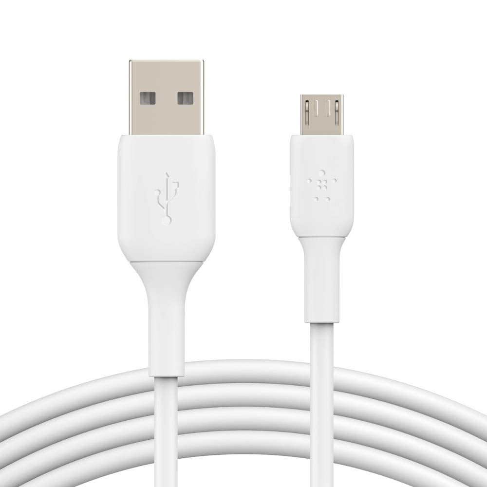 Belkin CAB005bt1MWH 3.3-Foot BOOST?CHARGE USB-A to Micro-B (White)