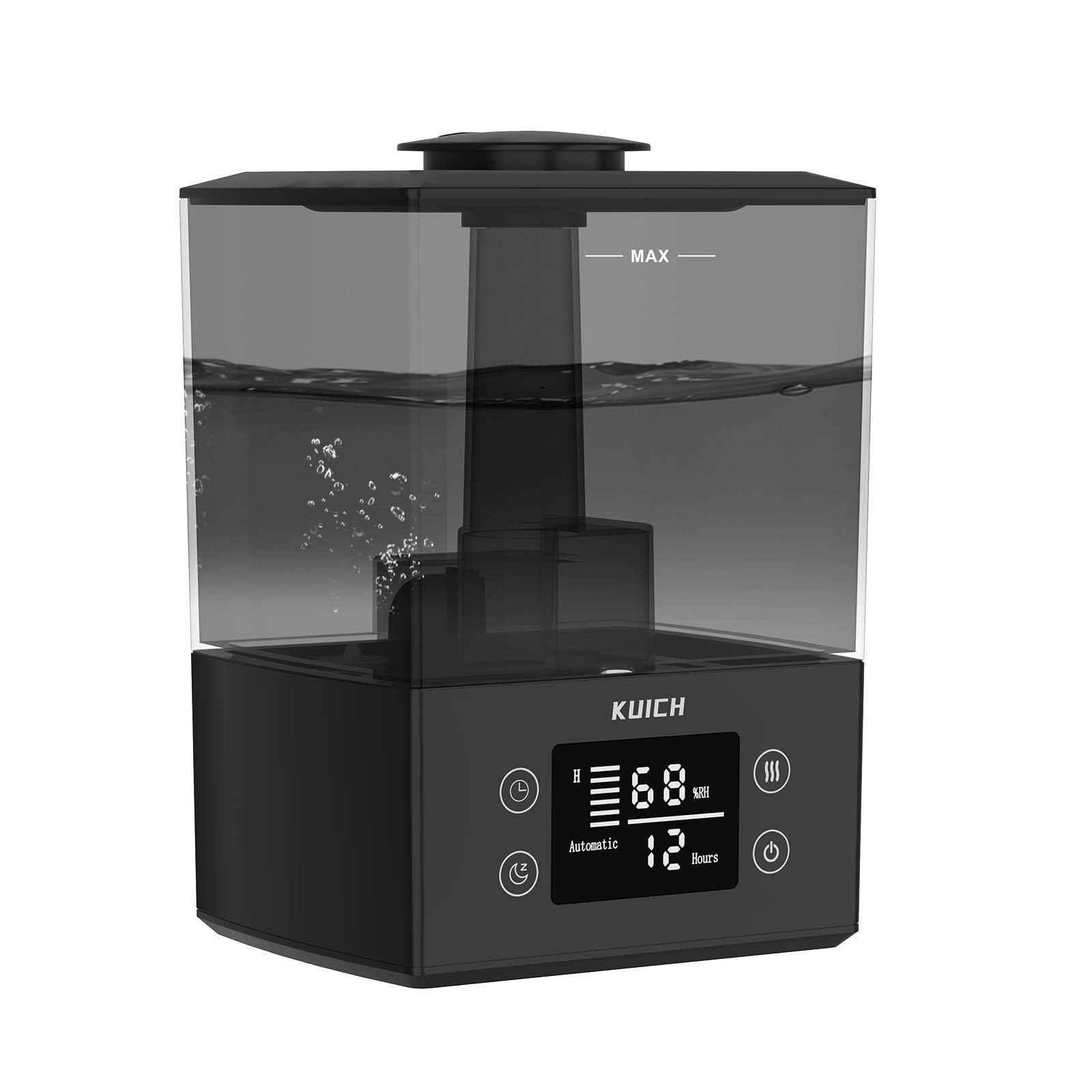 Air Humidifiers For Bedroom And Baby, Home & Plants   Kuich 2.4L Cool Mist Humidifiers For Nursery, 26Db Quiet Top Fill Air Humi