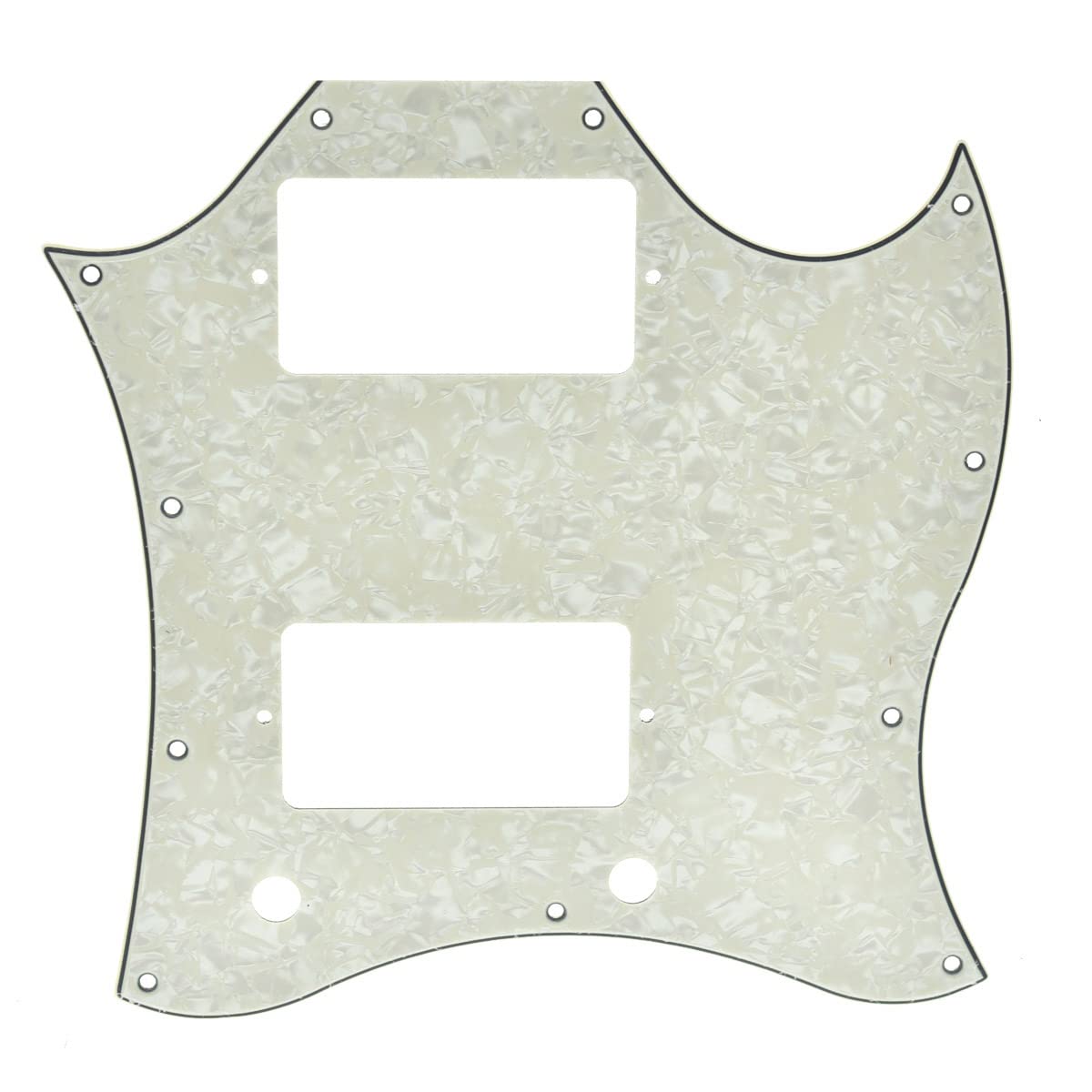 Dopro American Standard Sg Guitar Full Face Pickguard Fits Usa Gibson Sg Special Guitar Aged Pearl