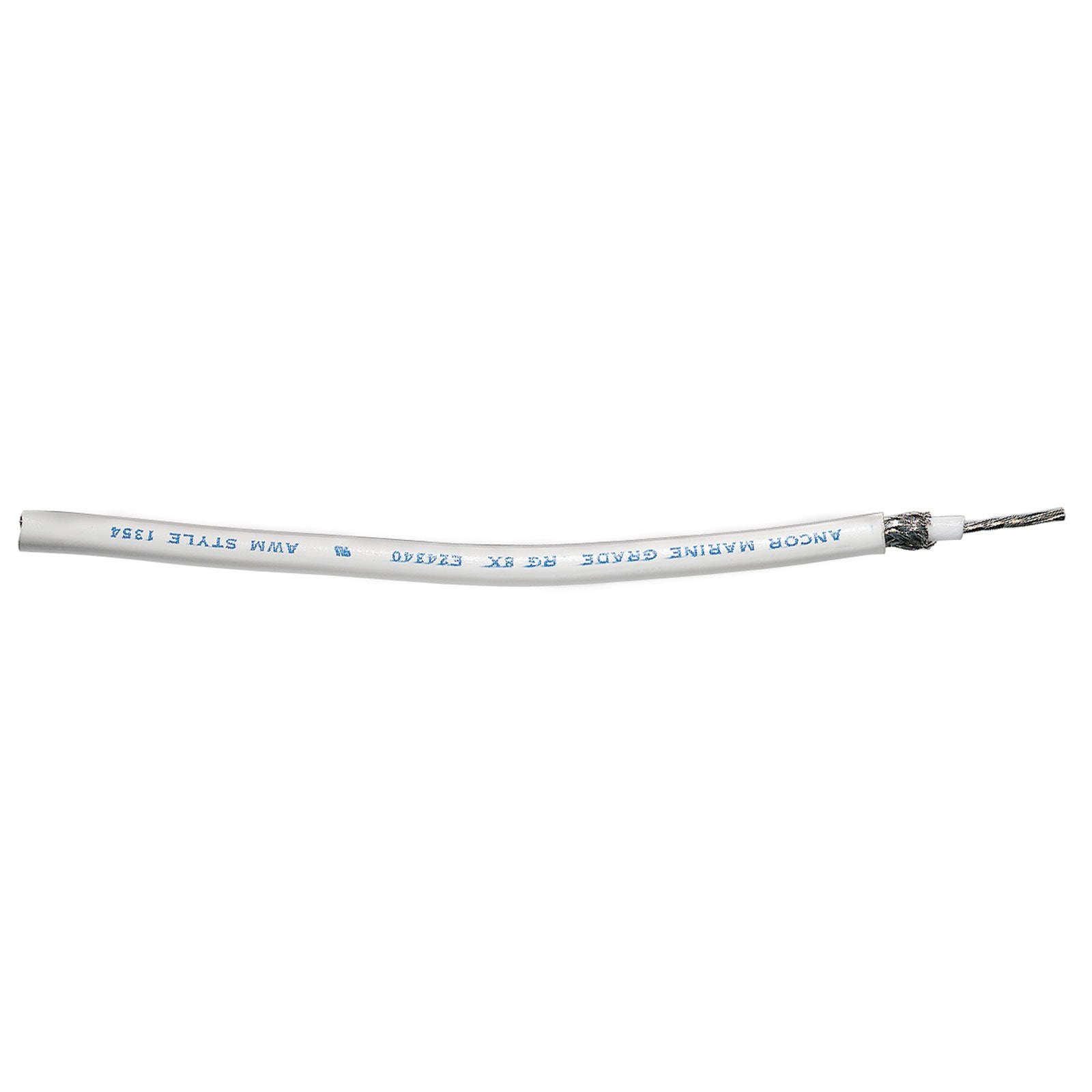 Ancor 151550 Rg 8X Tinned Coaxial Cable , 500', White,WBHDWB000NV0A3I