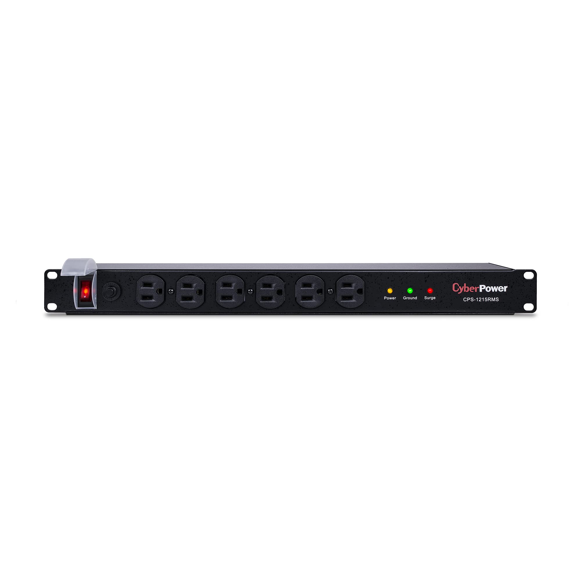Cyberpower Cps1215Rms Basic Pdu, 120V/15A, 12 Outlets, 15Ft Power Cord, 1U Rackmount