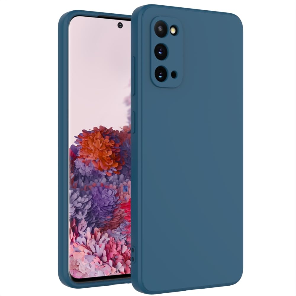 Wogroo For Samsung Galaxy Note 20 Case Dark Blue, Scratch Resistant With Soft Touch, Slim Thin Phone Cover For Samsung Galaxy No
