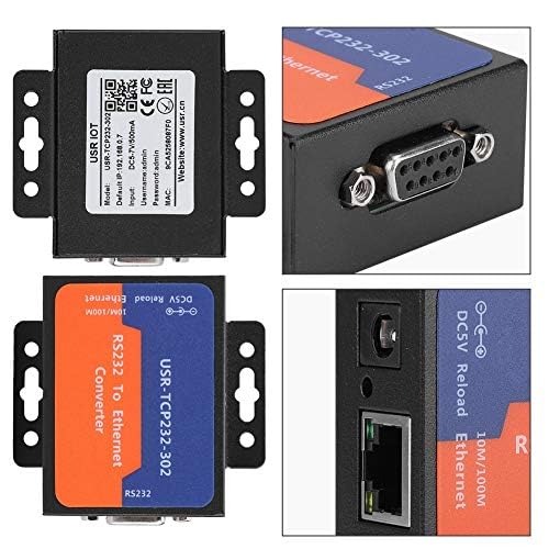 Usr Tcp232 302 Tiny Size Rs232 To Tcp Ip Converter Serial Rs232 To Ethernet Server Module Ethernet Converter Support Dhcp/Dns