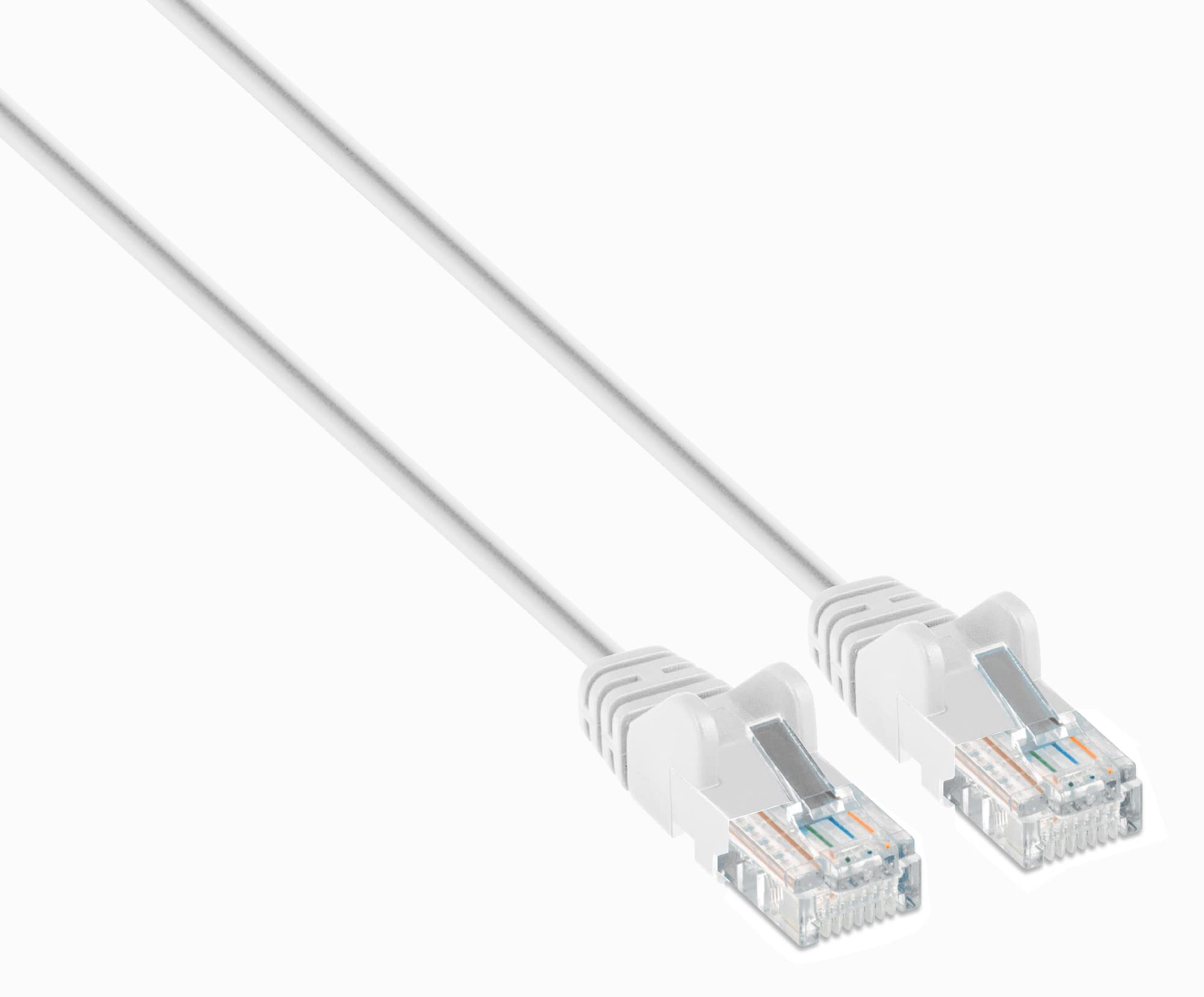 Cat6A U/Utp Slim Network Patch Cable, 5 Ft., White