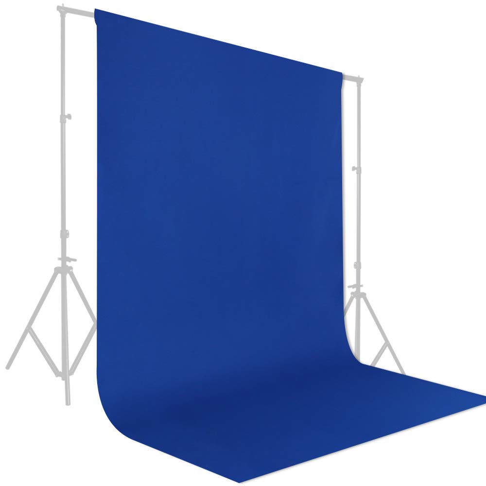 Gfcc 6Ft X 10Ft Royal Blue Backdrop Background Blue Photo Background Photography Backdrop For Photoshoot Screen For Video Record