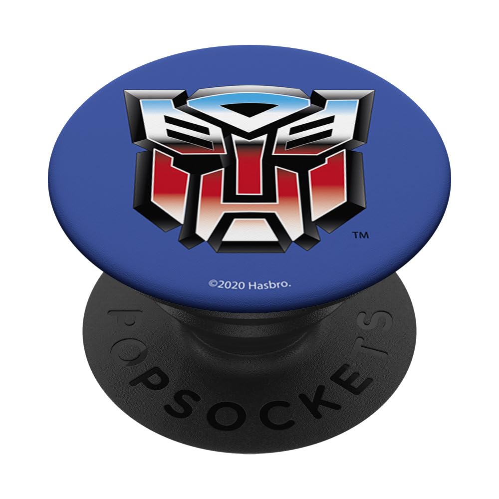 Transformers Autobots Chrome Logo Popsockets Standard Popgrip