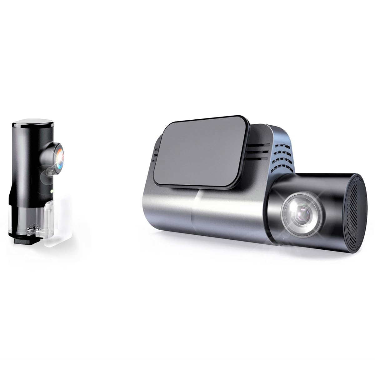 BOYO VISION VTR219GW - Full HD 2-Channel Dash Cam Recorder with Wi-Fi Connectivity to Smartphone via APP
